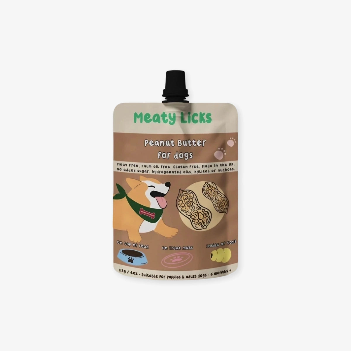 Beurre de cacahuète pour chien