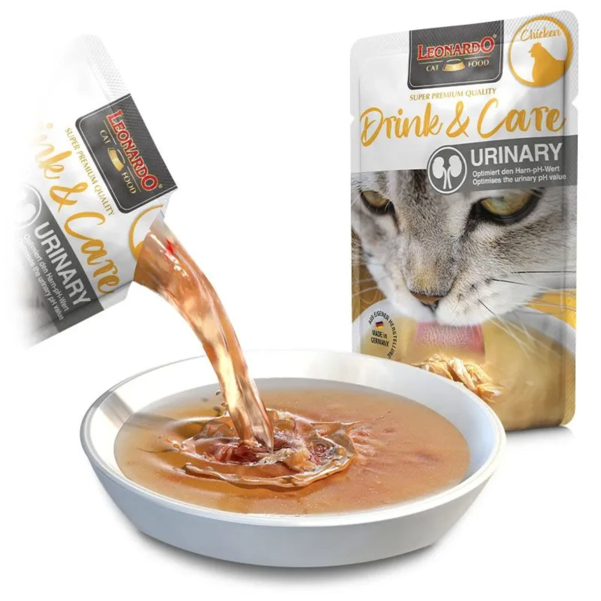 Bouillon pour chat au poulet urinary