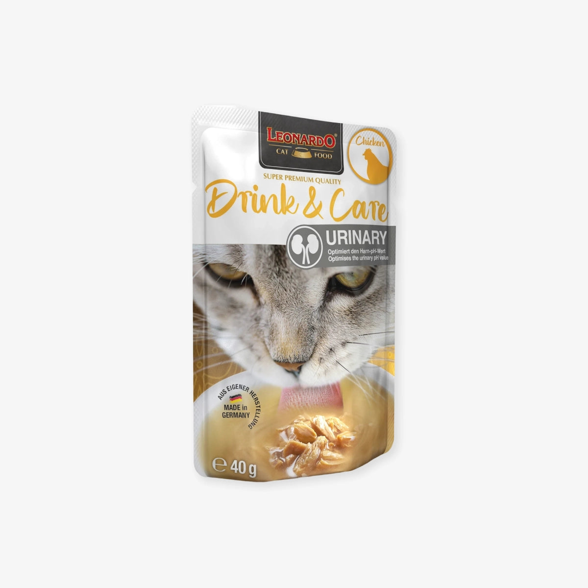 Bouillon pour chat au poulet urinary leonardo
