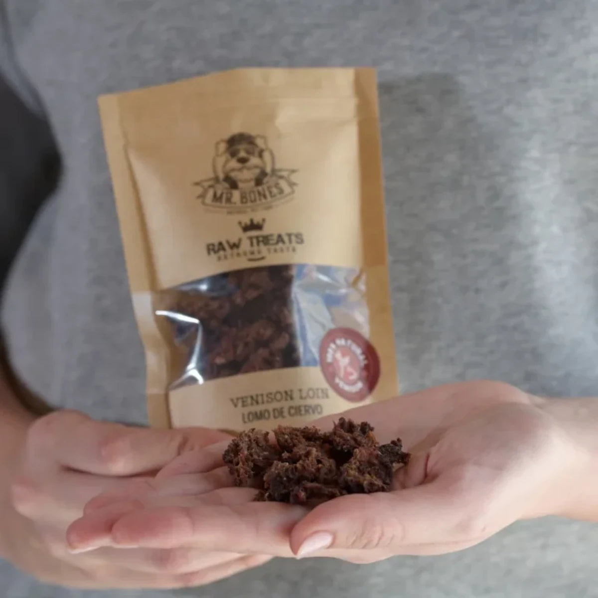 Morceaux de cerf pour chien