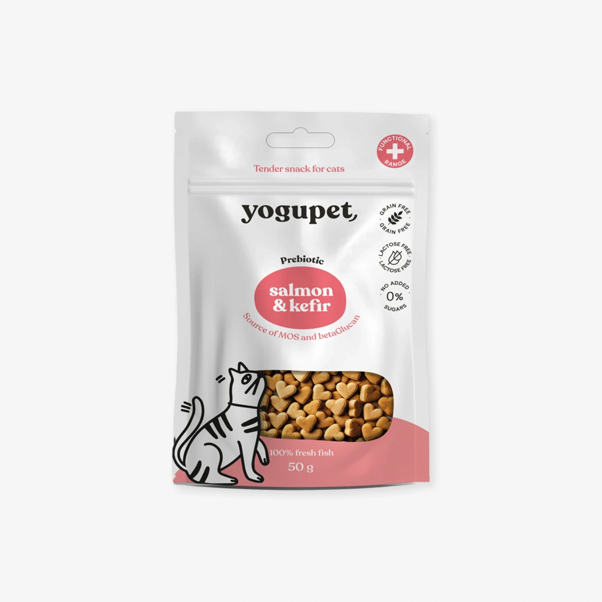 Friandises pour chat Saumon et kéfir