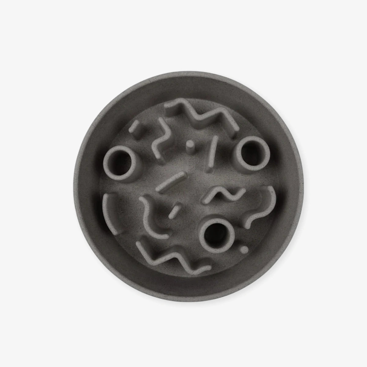 Gamelle anti-glouton pour chien bambou