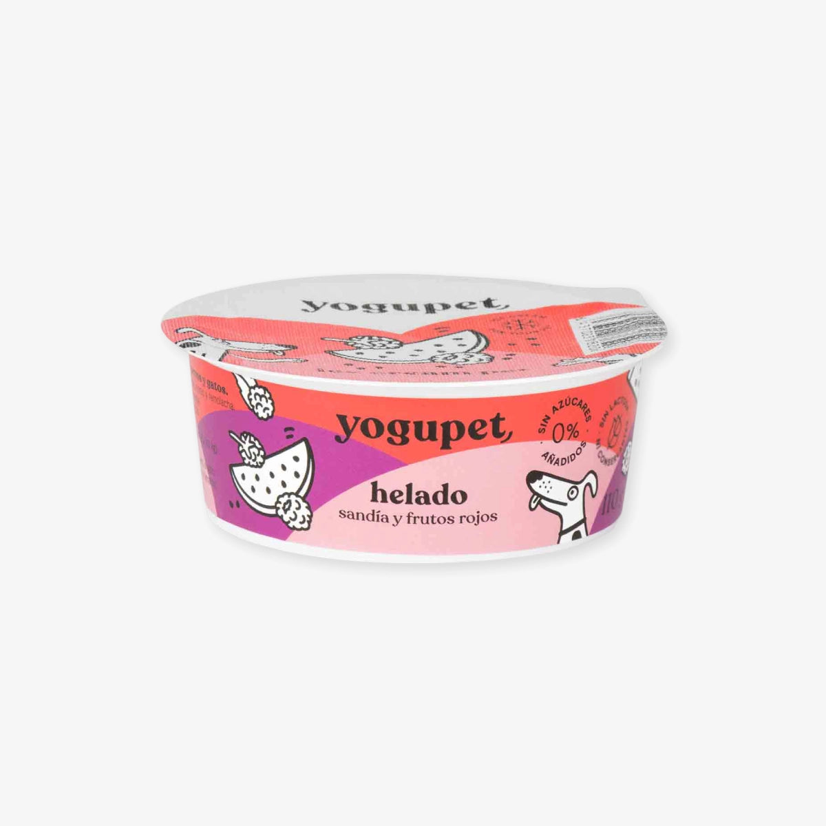 Glace pour chien Pastèque, Framboise et Mûre