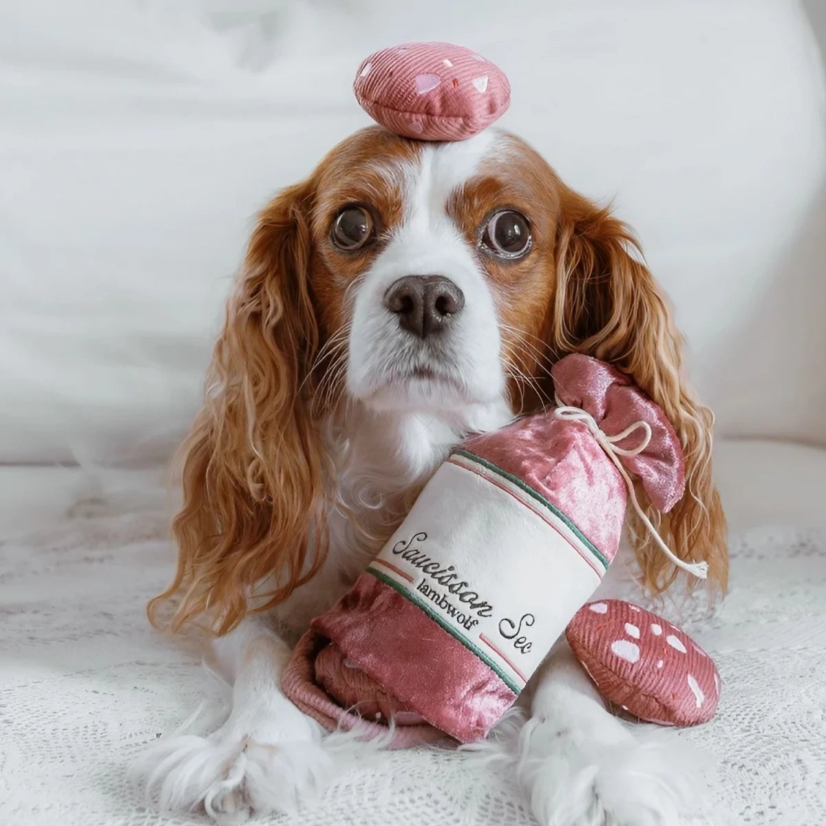 Jeu de fouille pour chien Saucisson