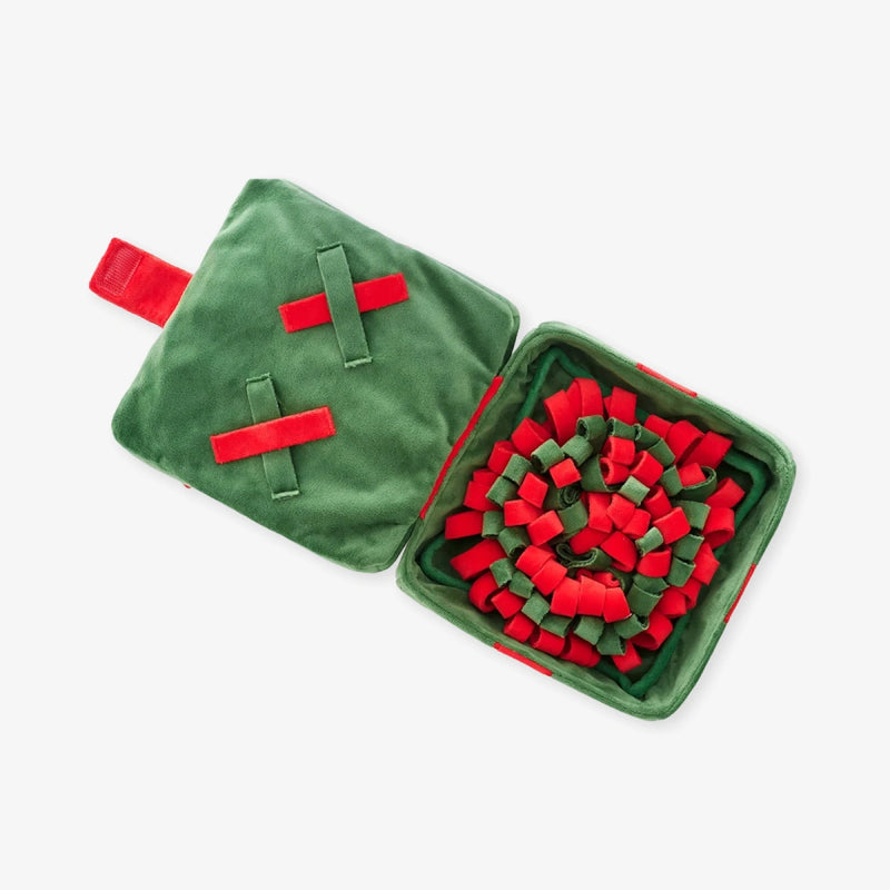 jeu de fouille pour chien cadeau de noel the foggy dog ouvert avec tapis de fouille