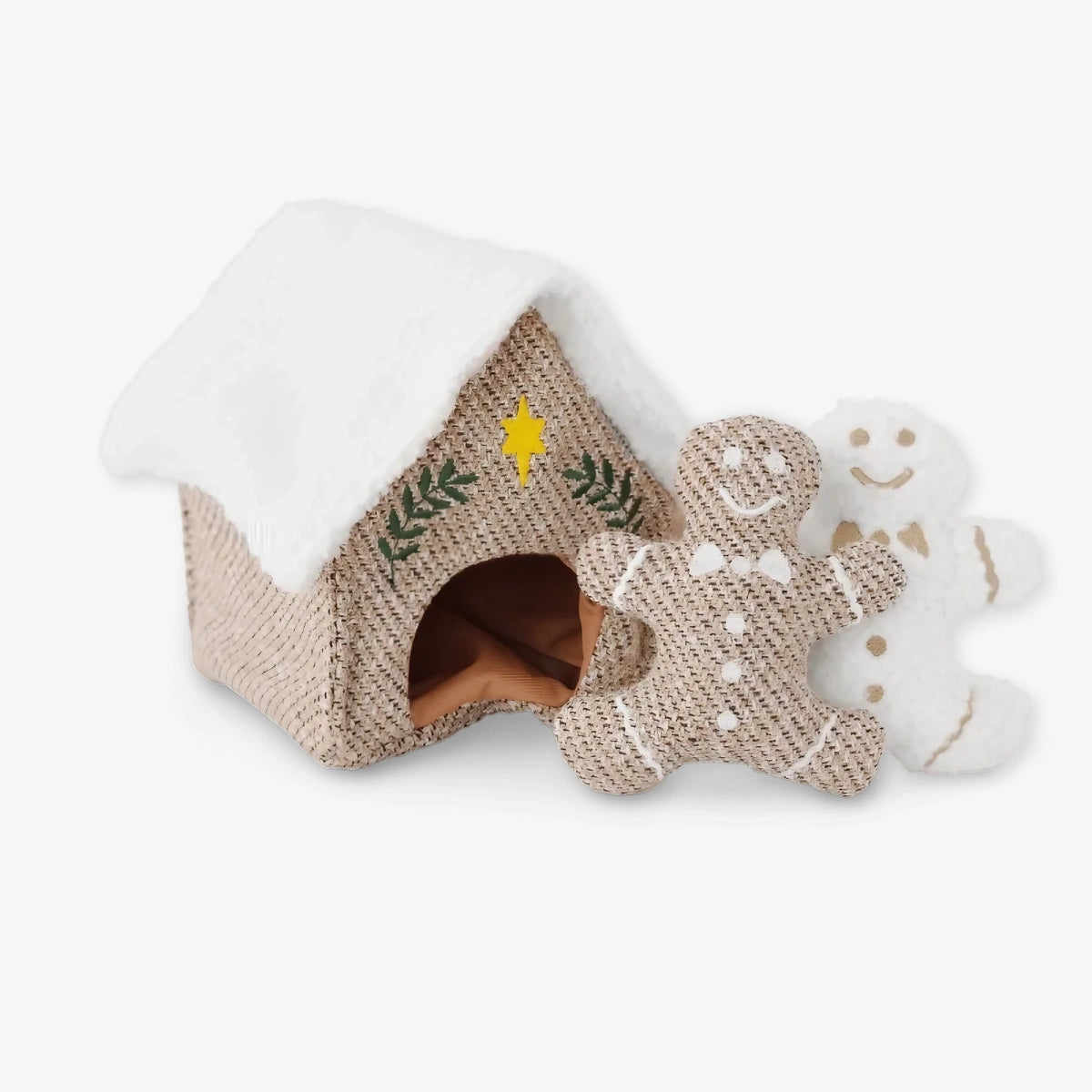 Jeu de fouille pour chien Maison en pain d'épices Lambwolf Collective