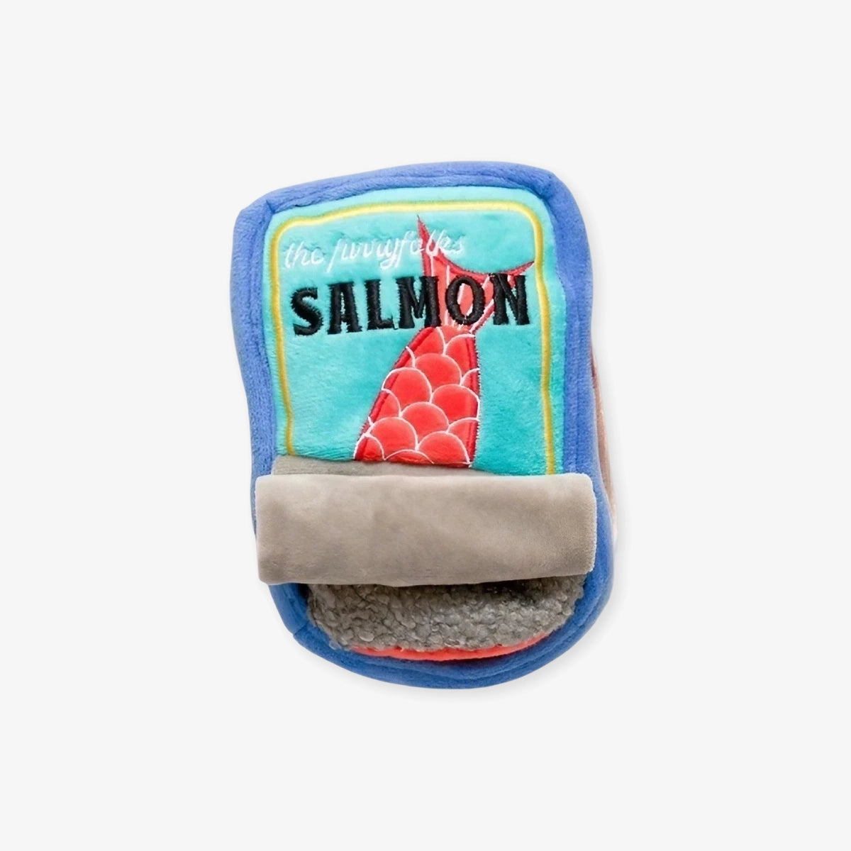 Jeu de fouille pour chien conserve de saumon