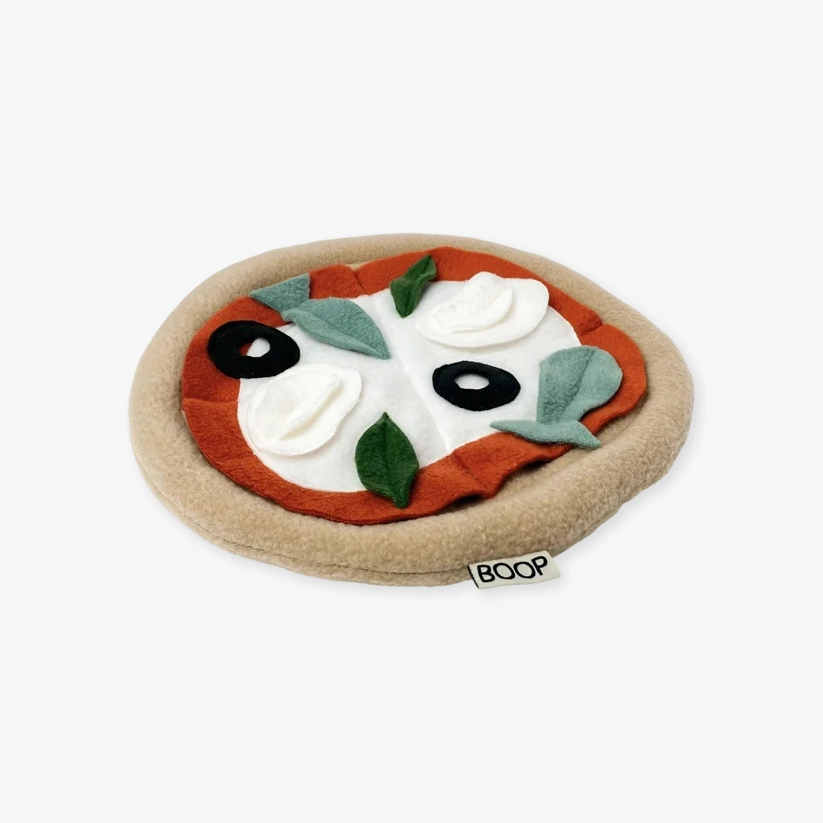Jeu de fouille pour chat pizza