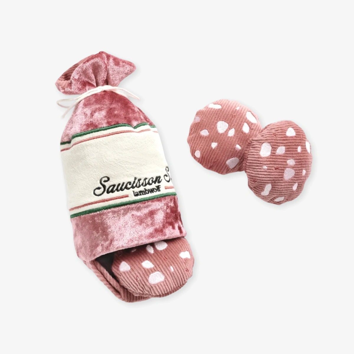 Jeu de fouille pour chien Saucisson