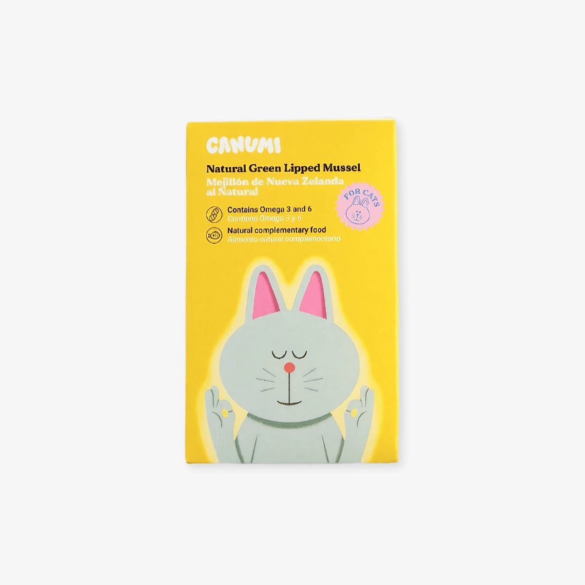 Moules vertes pour chat