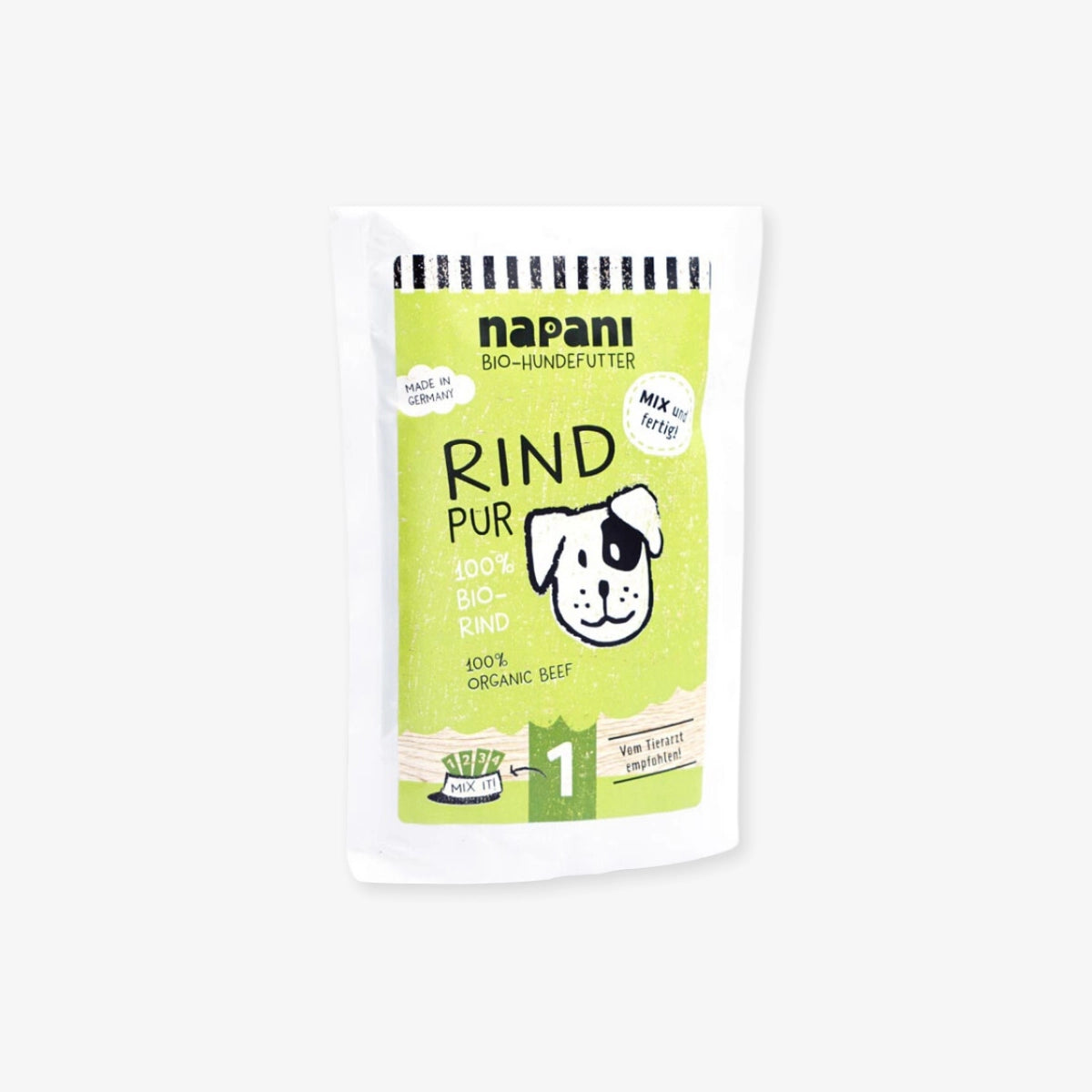 Pâtée pour chien 100% bœuf