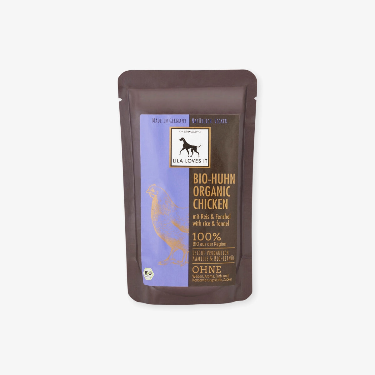 Pâtée pour chien au poulet et au riz