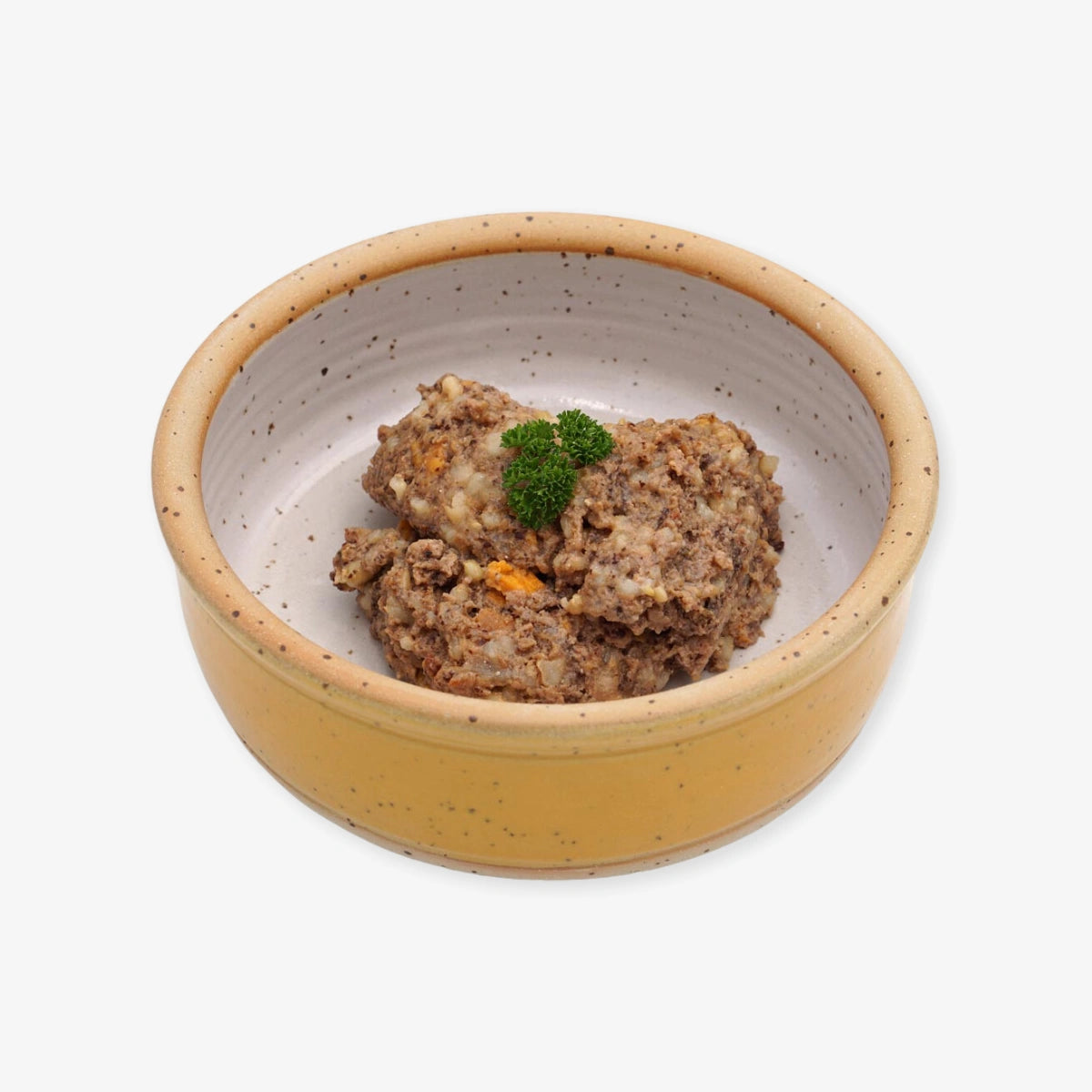 Pâtée pour chien mijoté au poulet et au riz complet