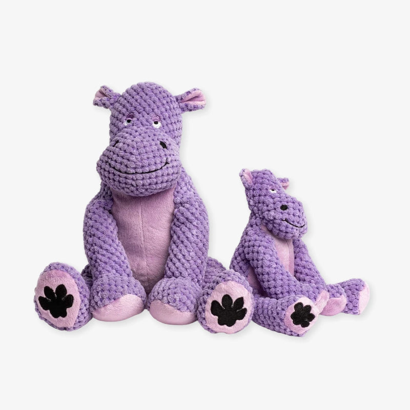 peluches pour chien hippopotame 2 tailles fabdog