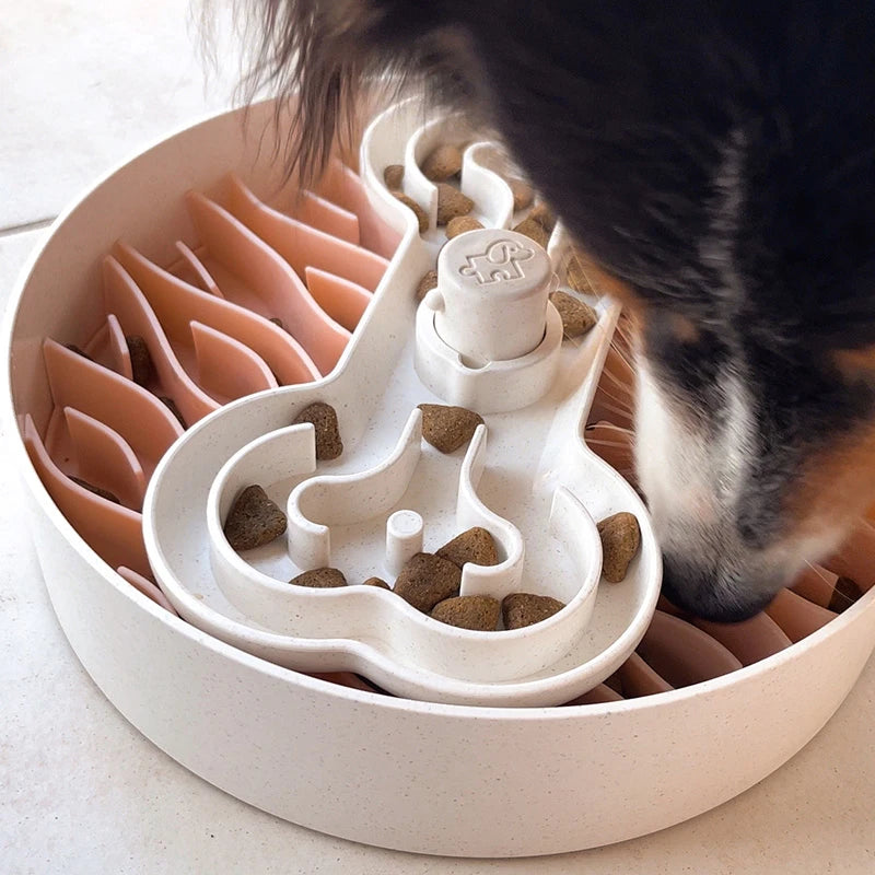 Gamelle anti-glouton pour chien Puzzle Feeder