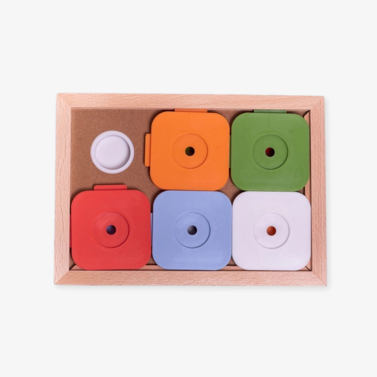 Sudoku en bois pour chien 6 cases