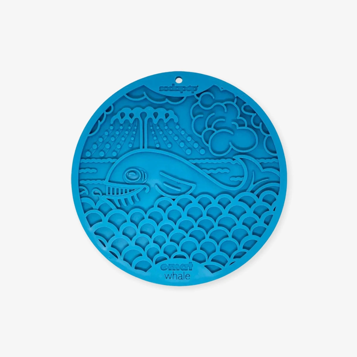 Tapis de léchage pour chien Baleine