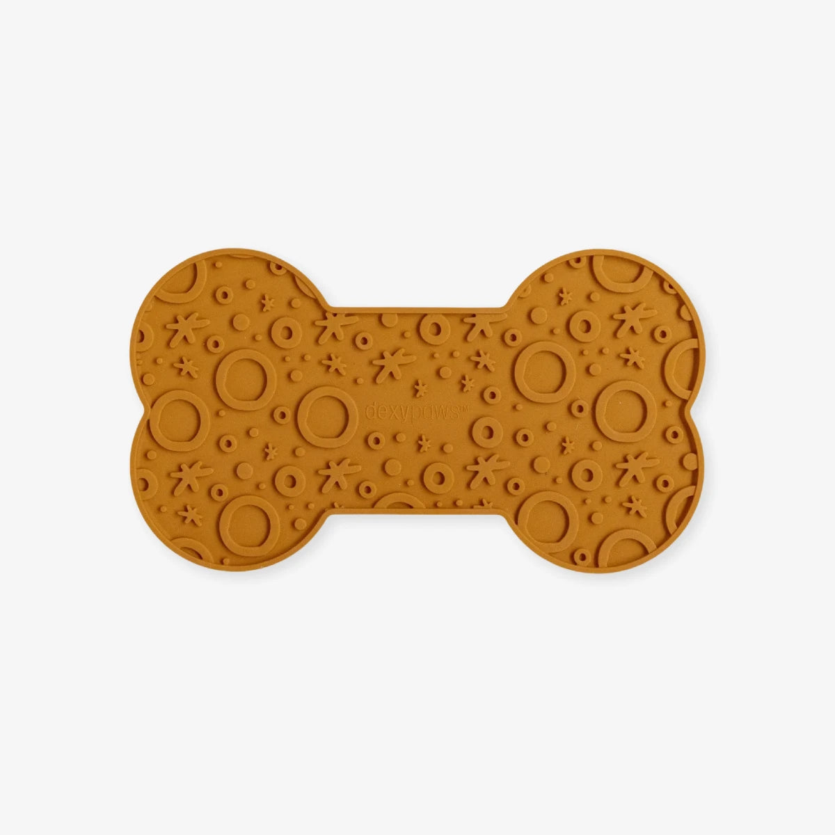 Tapis de léchage pour chien Os