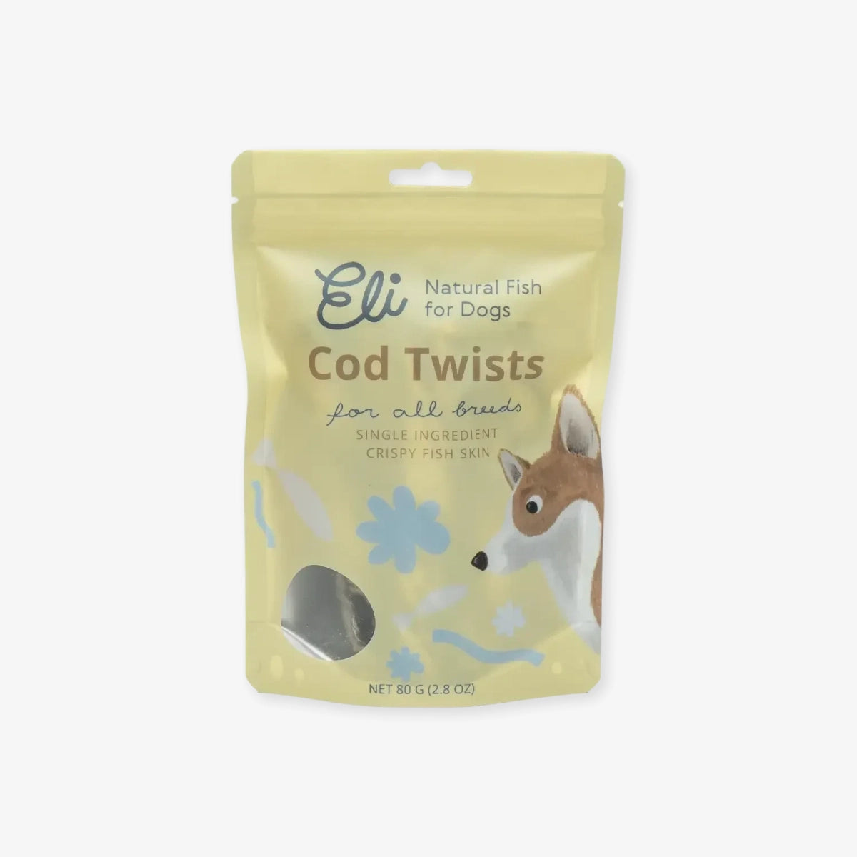 Torsades de peau de morue pour chien