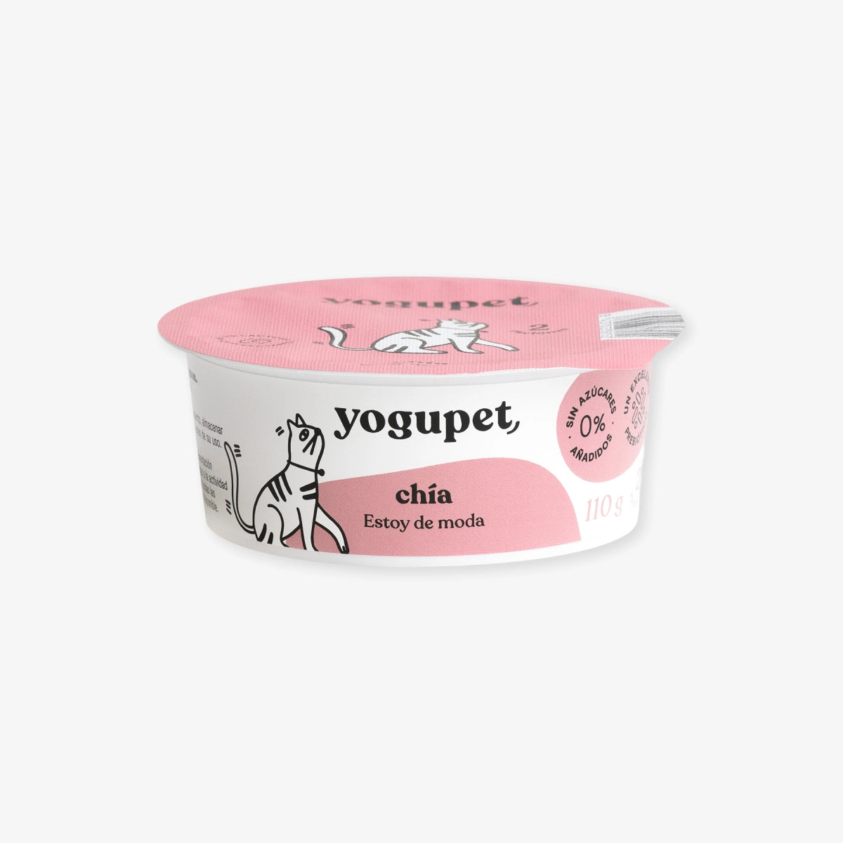 Yaourt pour chat aux graines de chia
